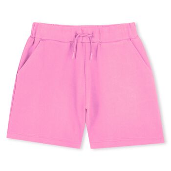 Girls Pink Logo Shorts