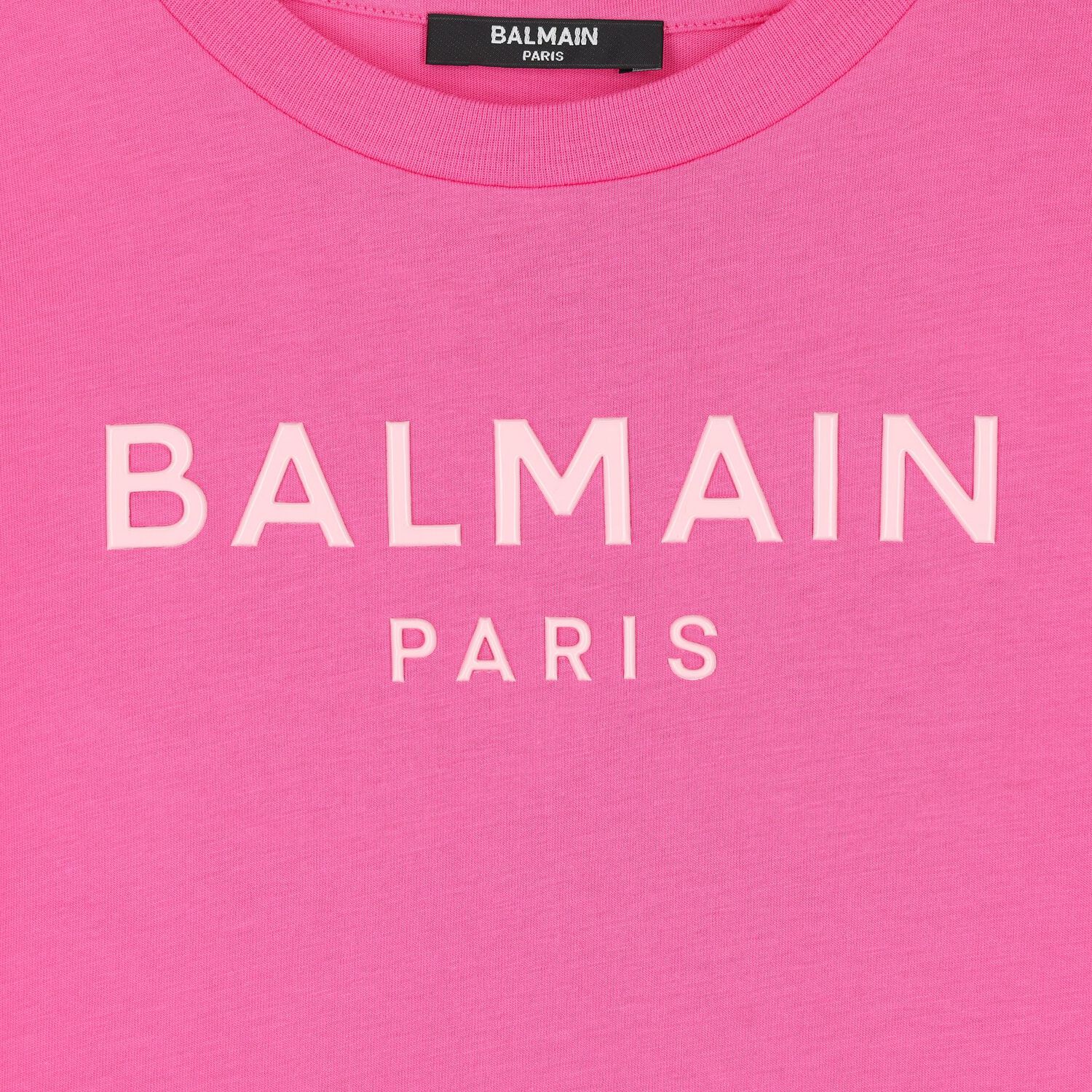 Girls Pink Logo Dress, 1, hi-res