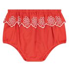 Younger Girls Red Dress Set, 1, hi-res