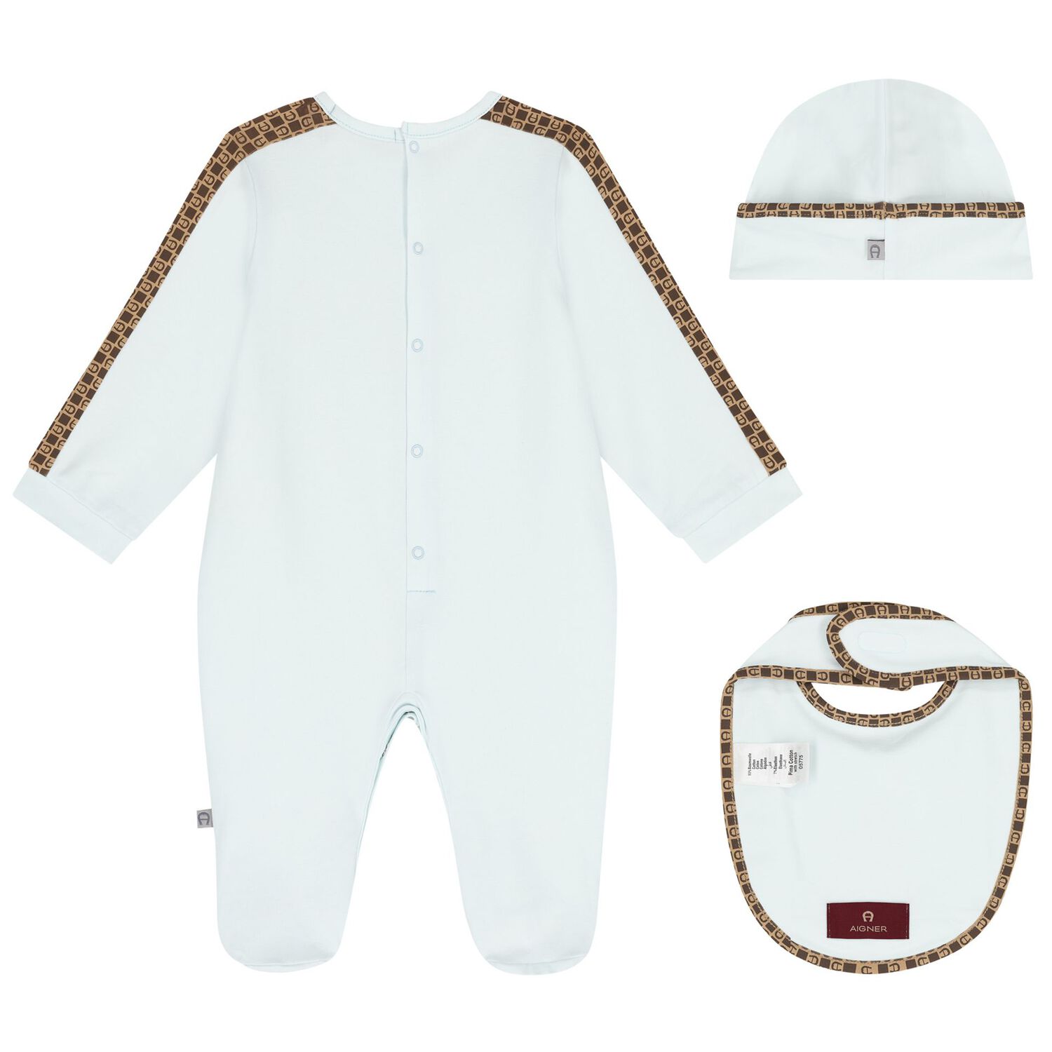 Baby Boys Blue Logo Teddy Bear Gift Set, 1, hi-res