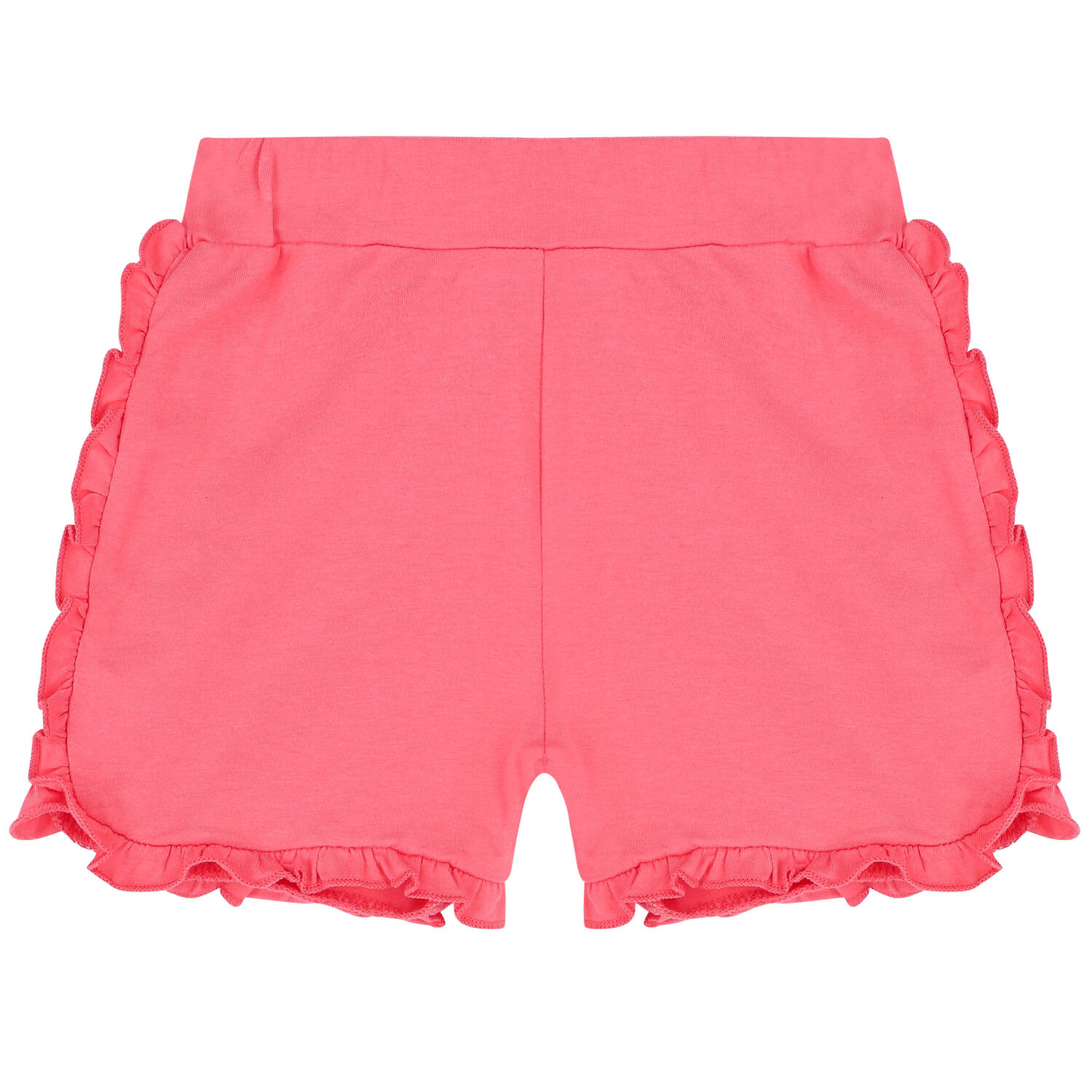 Baby Girls Red, White & Pink Logo Shorts Set, 1, hi-res