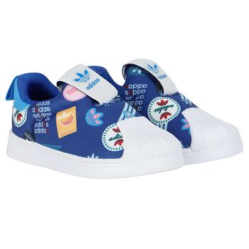 Blue Superstar 360 Trainers