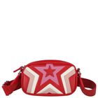 Girls Red Star Leather Bag ( 18CM ), 1, hi-res