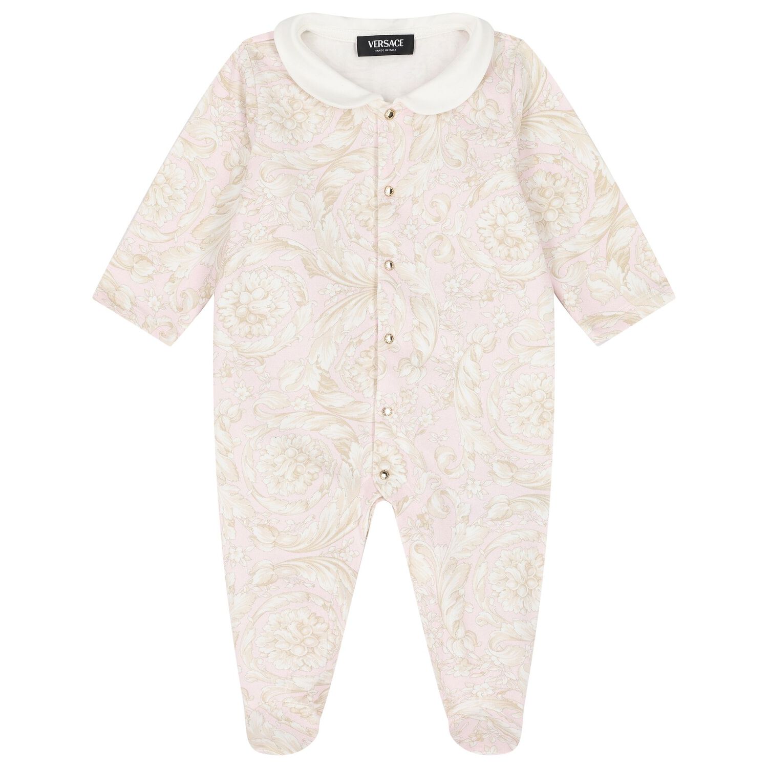 Baby Pink Barocco Babygrow Gift Set, 1, hi-res image number null