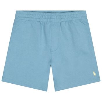 Boys Blue Logo Shorts