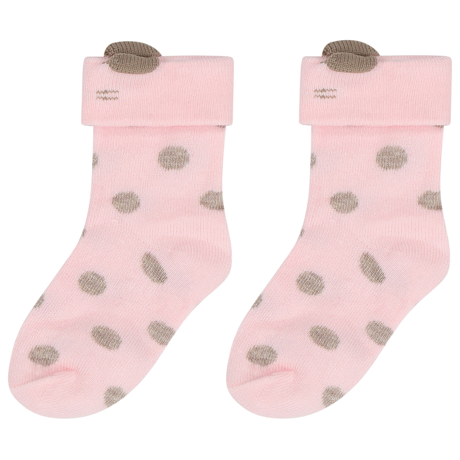 Baby Girls Pink Socks ( 4-Pack ), 1, hi-res image number null