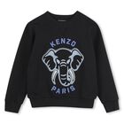 Black Elephant Logo Sweatshirt, 1, hi-res