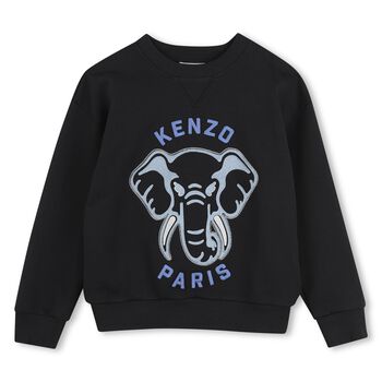 Black Elephant Logo Sweatshirt