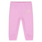 Younger Girls Pink Logo Tracksuit, 2, hi-res