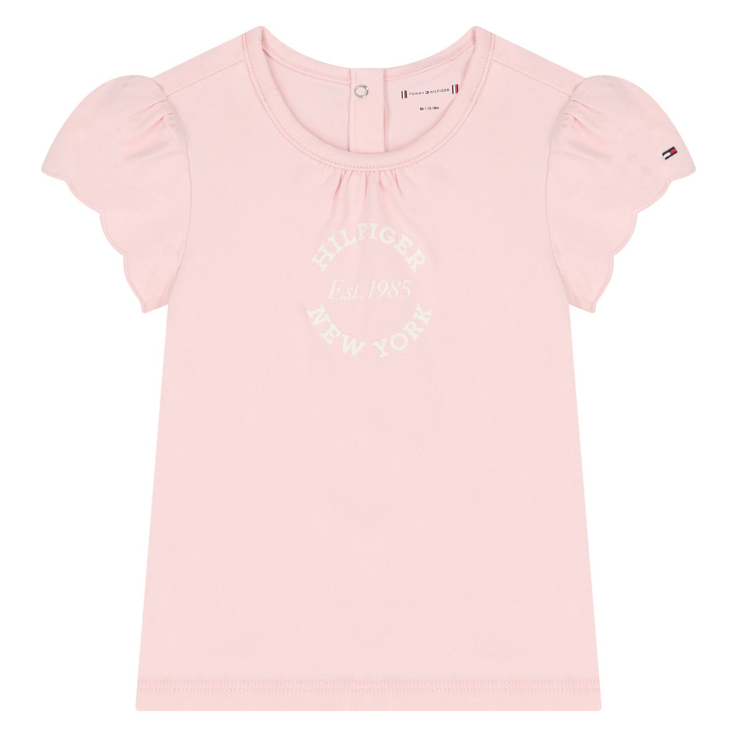 Younger Girls Pink Logo T-Shirt, 1, hi-res image number null