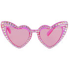 Girls Pink Heart Sunglasses, 1, hi-res