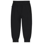 Boys Black EKD Logo Joggers, 1, hi-res