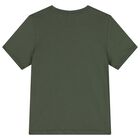 Boys Green Logo T-Shirt, 3, hi-res