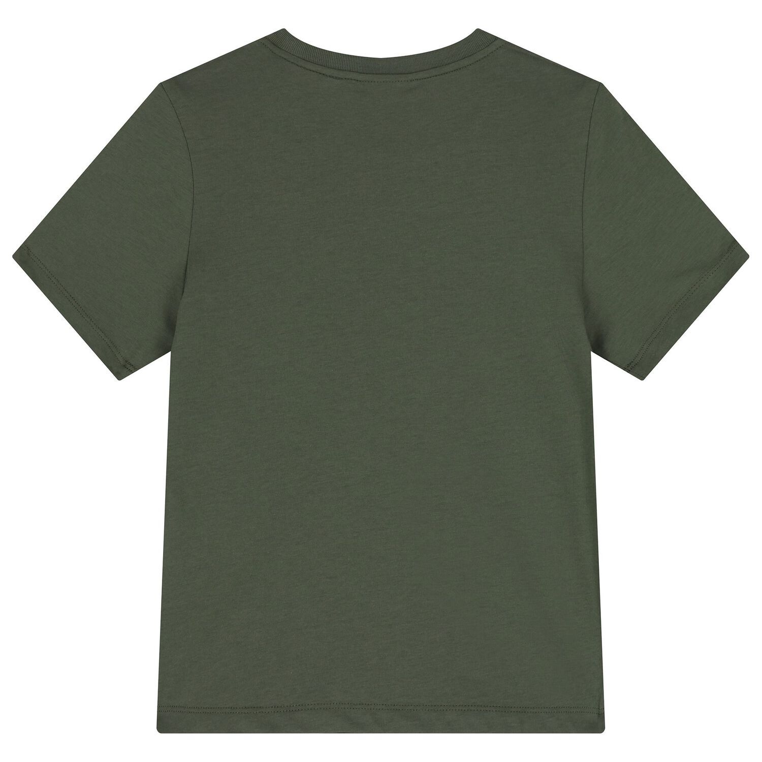 Boys Green Logo T-Shirt, 3, hi-res