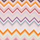 Baby Girls Pink Zig Zag Baby Blanket, 1, hi-res