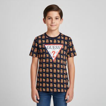 Navy Blue Logo T-Shirt