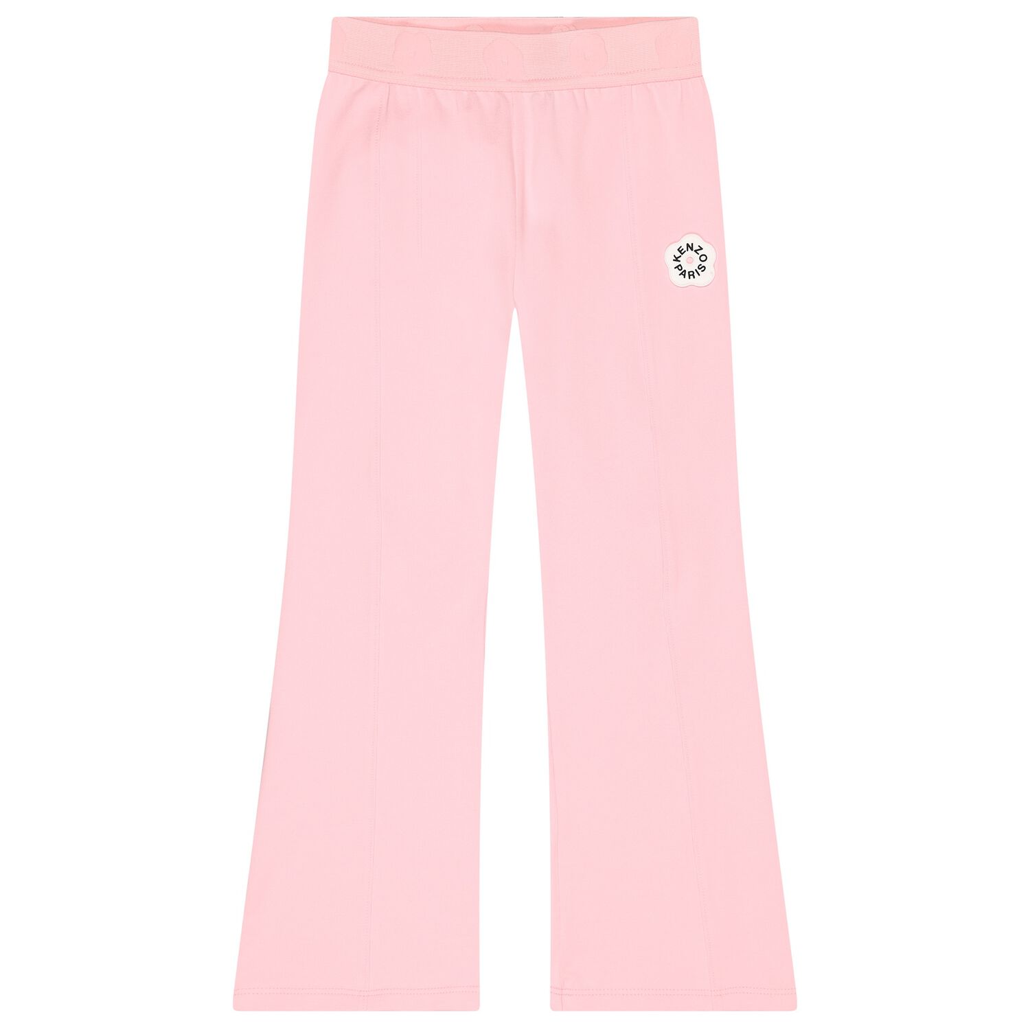 Girls Pink Logo Leggings, 1, hi-res