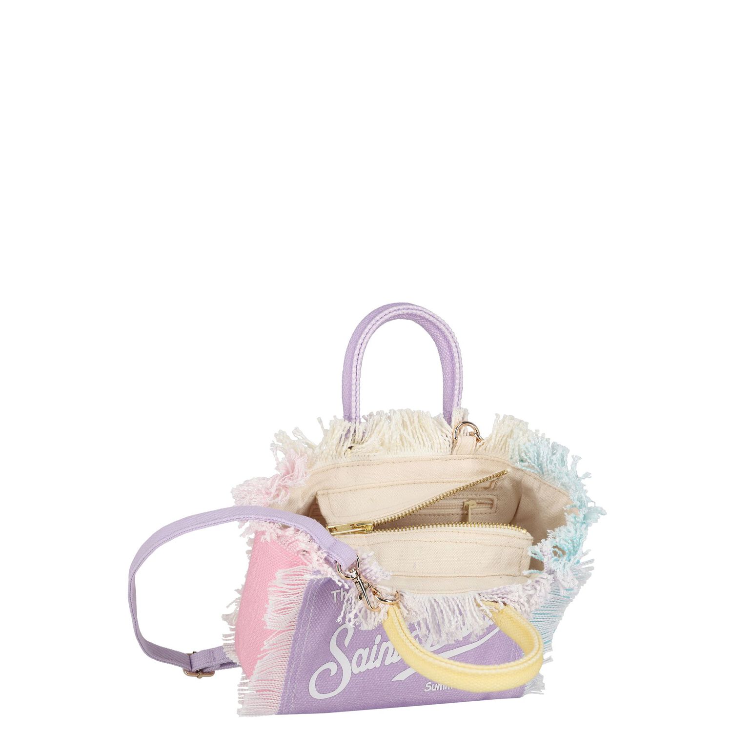 Girls Multi-Coloured Logo Handbag, 1, hi-res