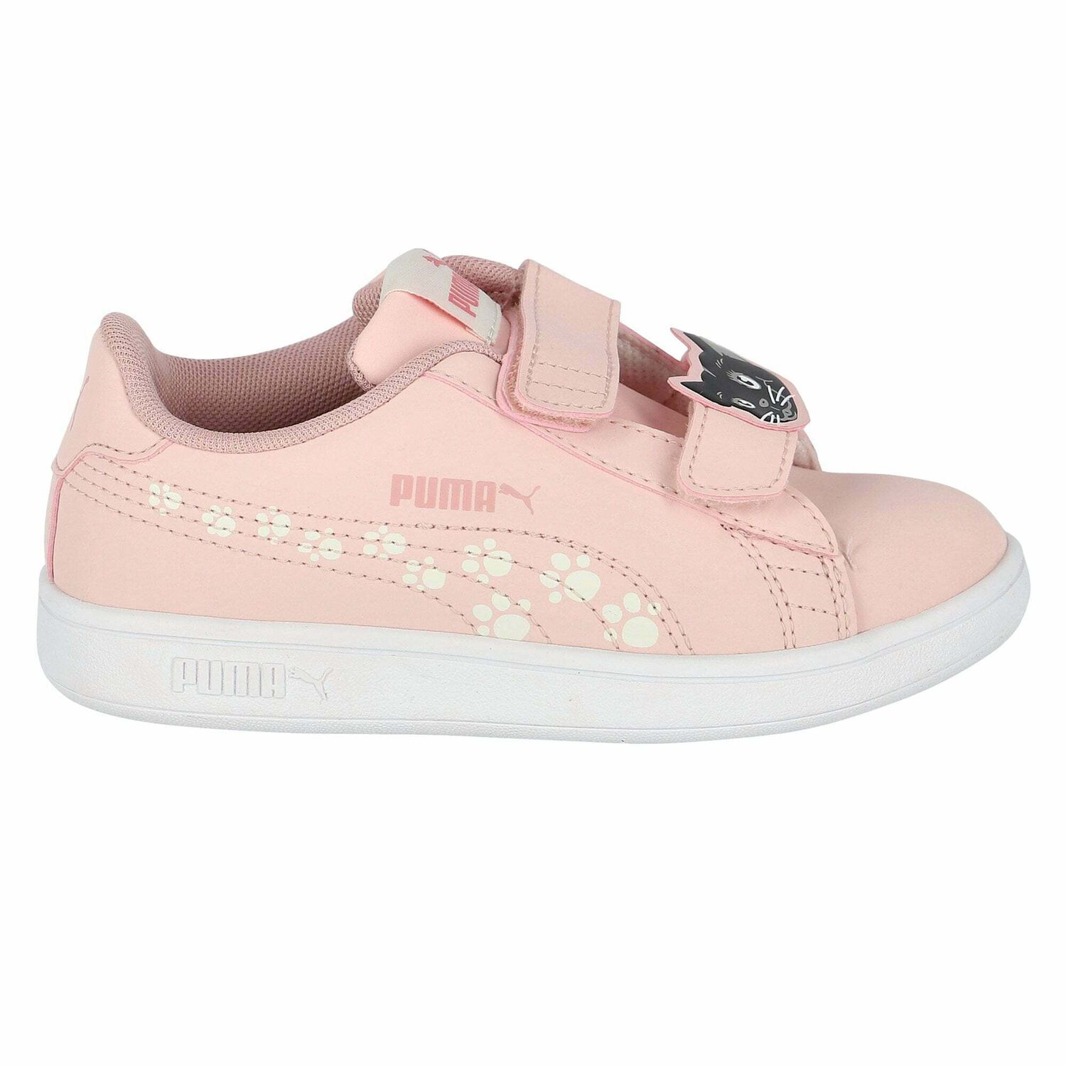 Girls Pink Logo Trainers, 1, hi-res image number null