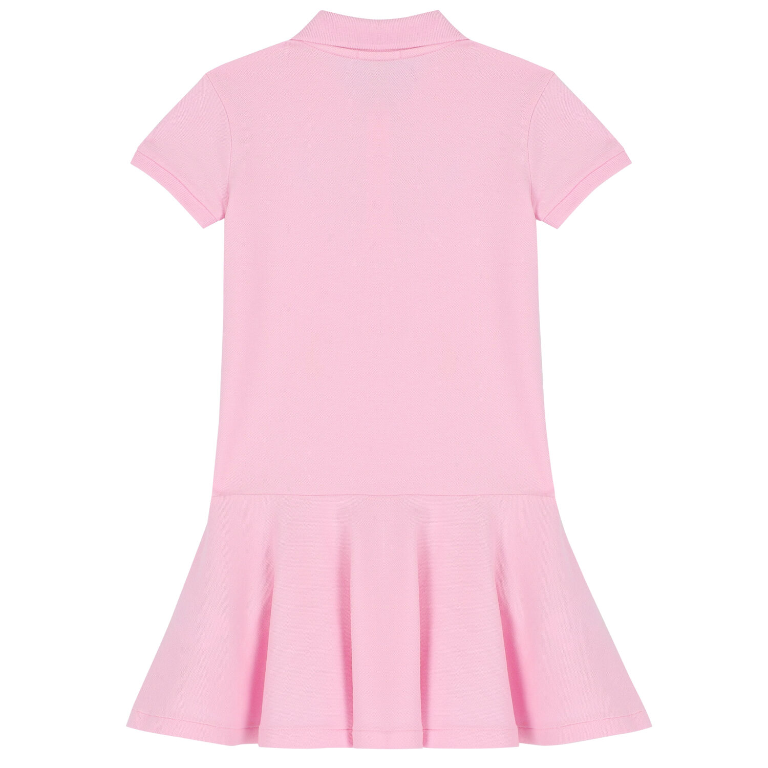 Girls Pink Logo Polo Dress, 1, hi-res image number null