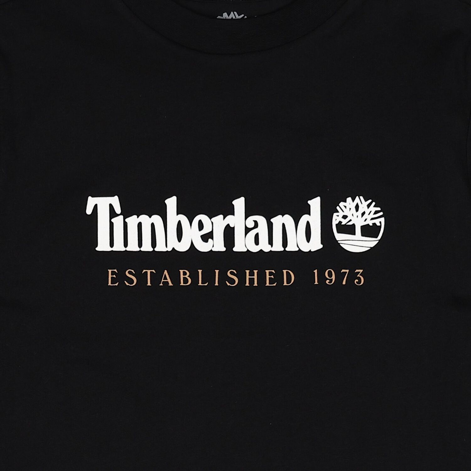 Boys Black Logo T-Shirt, 4, hi-res