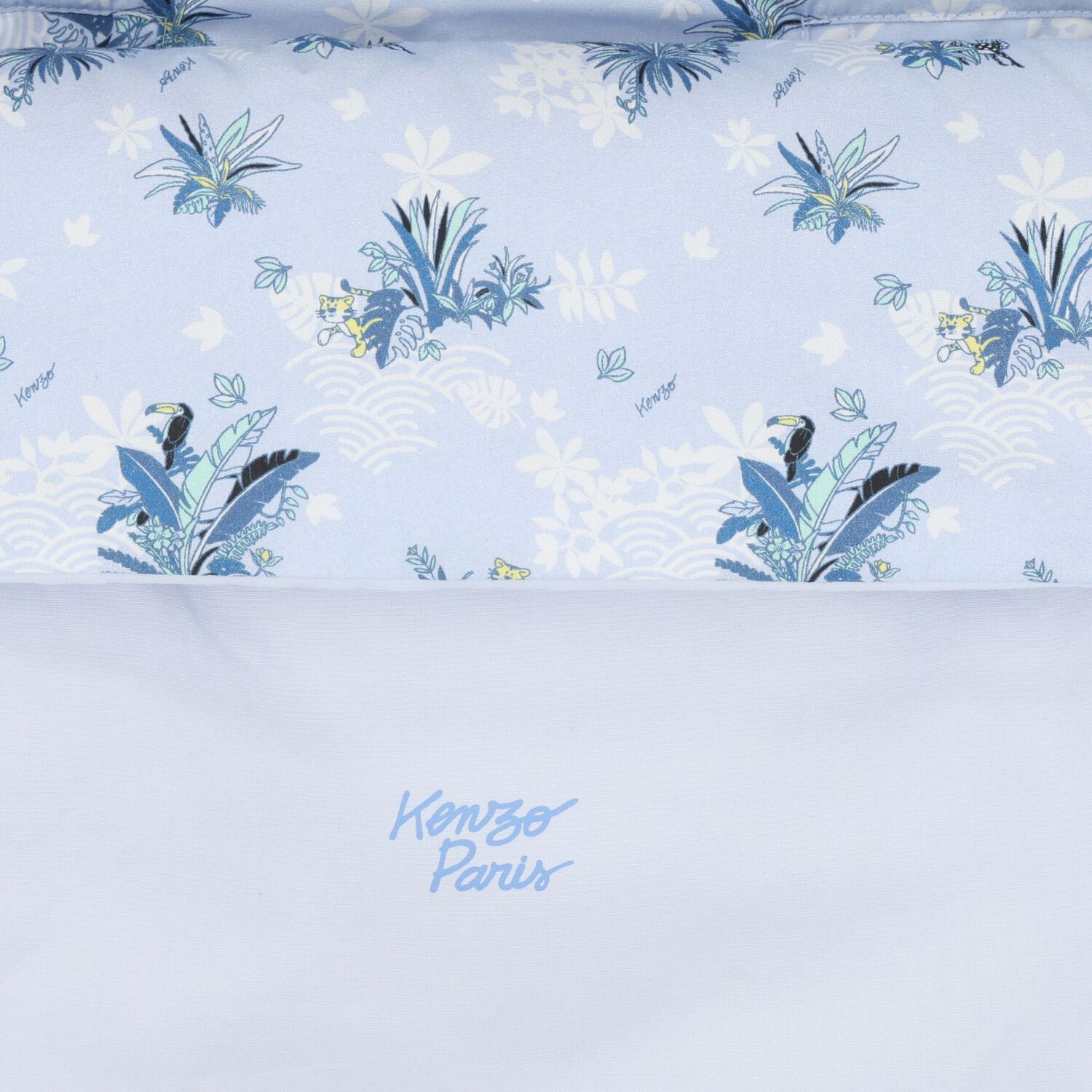 Blue Logo Reversible Baby Nest, 2, hi-res