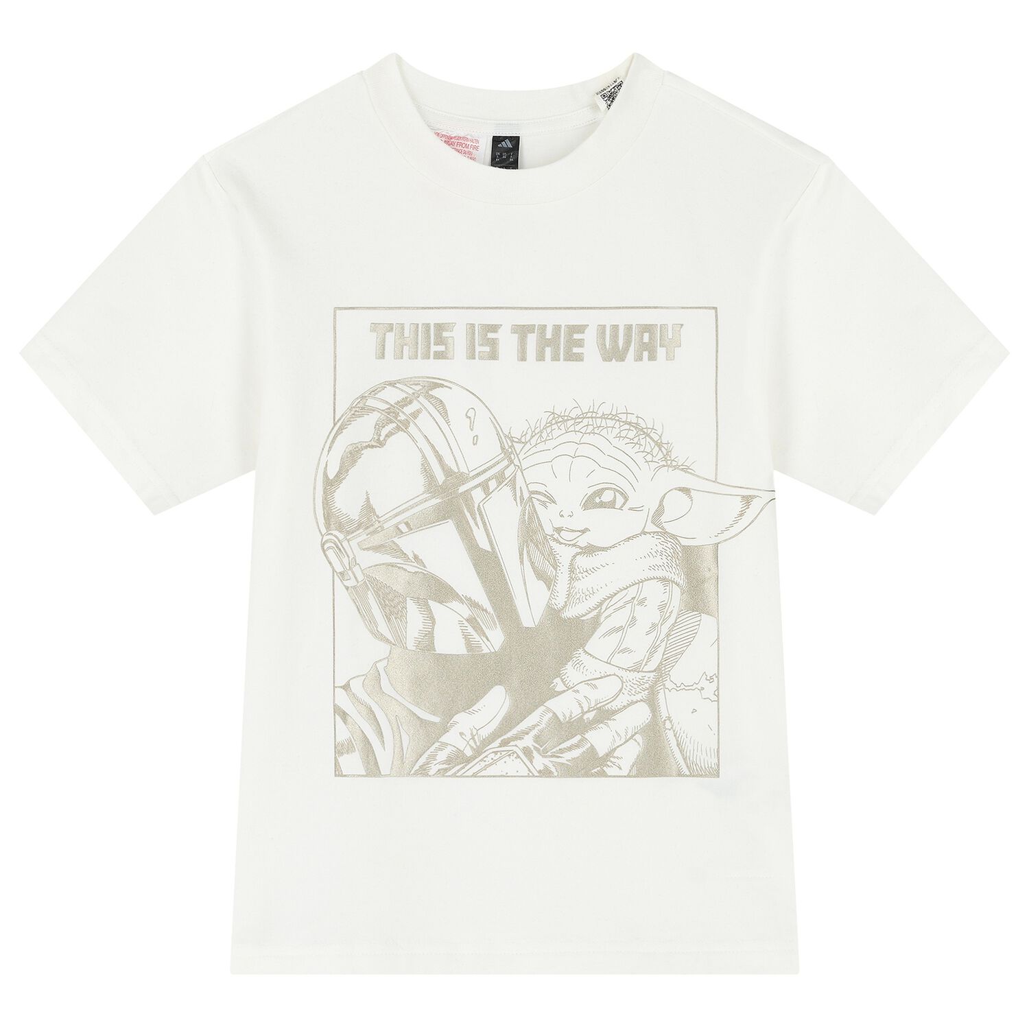 Boys Ivory Logo Star Wars T-Shirt, 1, hi-res