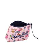 Girls White & Pink Aline Logo Pouch ( 15cm ), 1, hi-res