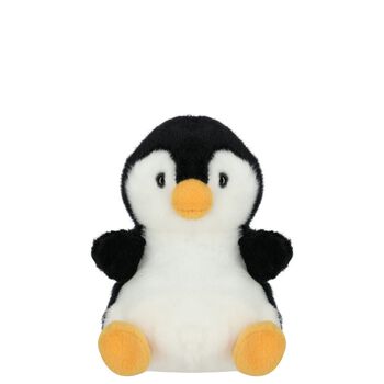 Palm Pals Black & White Chilly Penguin Soft Toy ( 13CM )