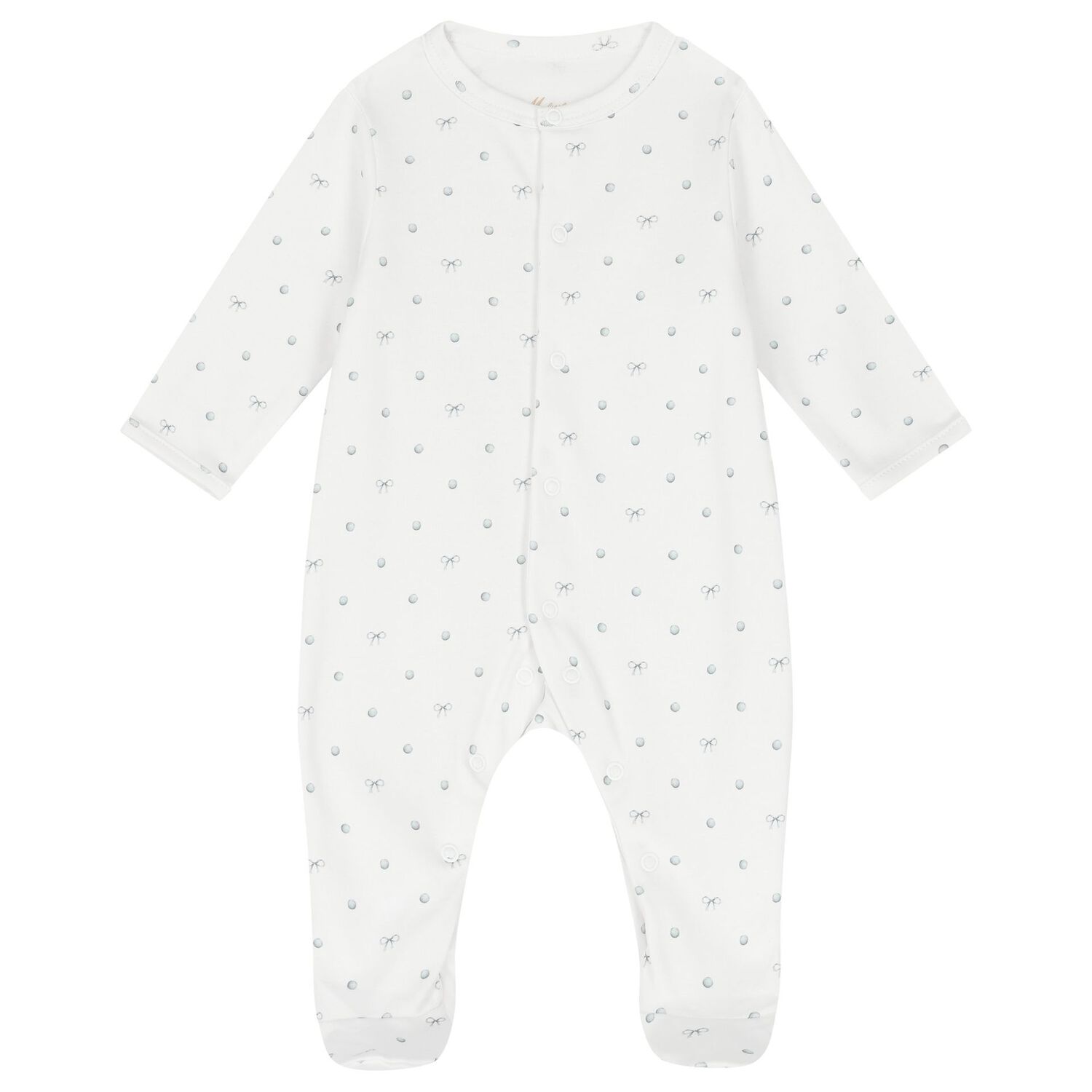 White Silver Moon Babygrow Set, 1, hi-res image number null