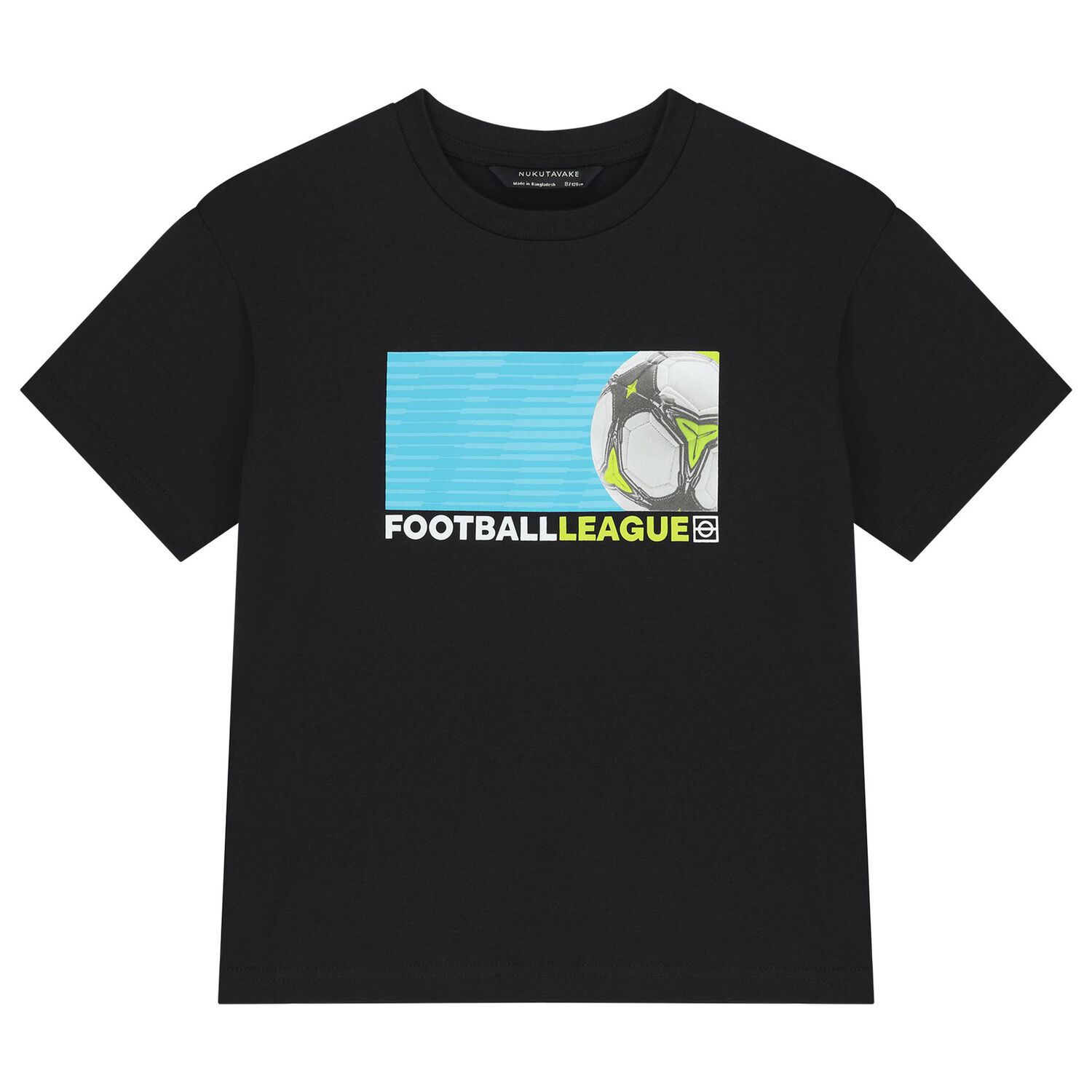 Boys White & Black Football T-Shirts ( 2 Pack ), 2, hi-res