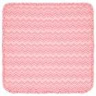 Baby Girls Pink Poudra Zig Zag Blanket, 1, hi-res