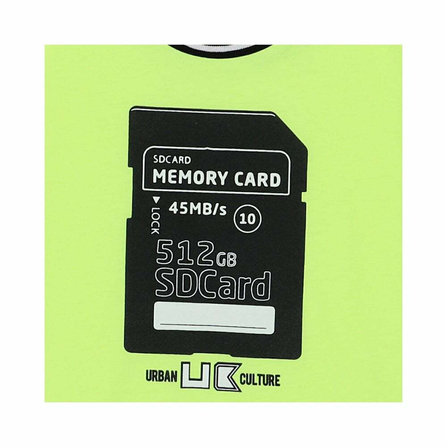 Boys Neon Green T-Shirt, 1, hi-res