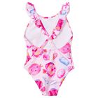 Girls Pink Fish Swimsuit, 1, hi-res