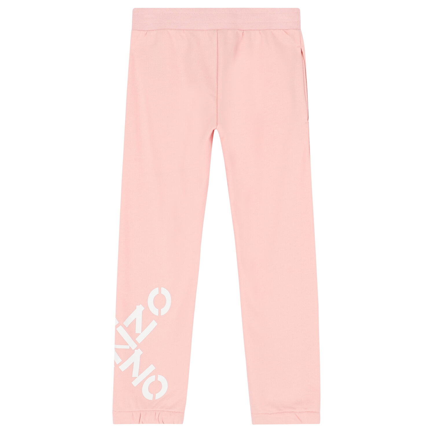 Girls Pink Logo Joggers, 1, hi-res