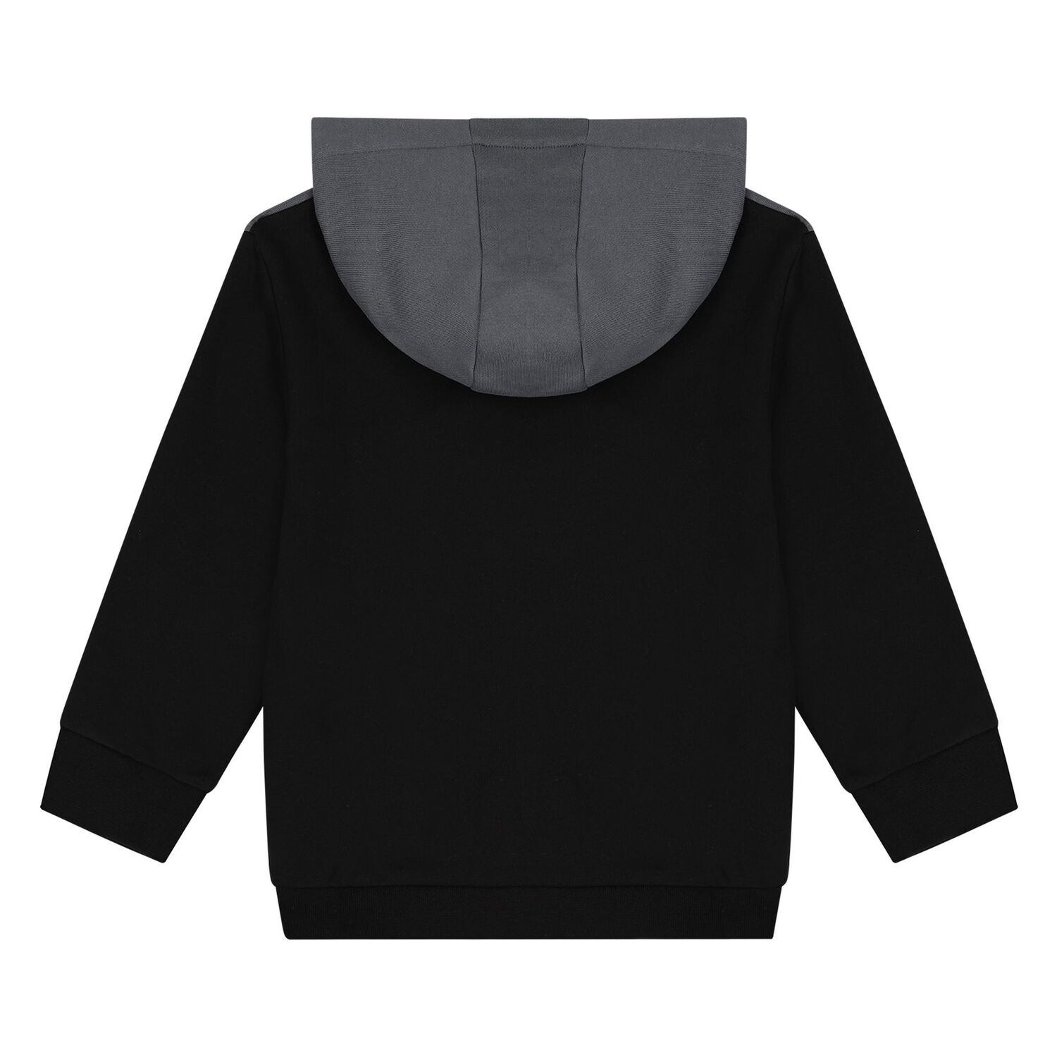 Boys Black & Grey Logo Tracksuit, 1, hi-res