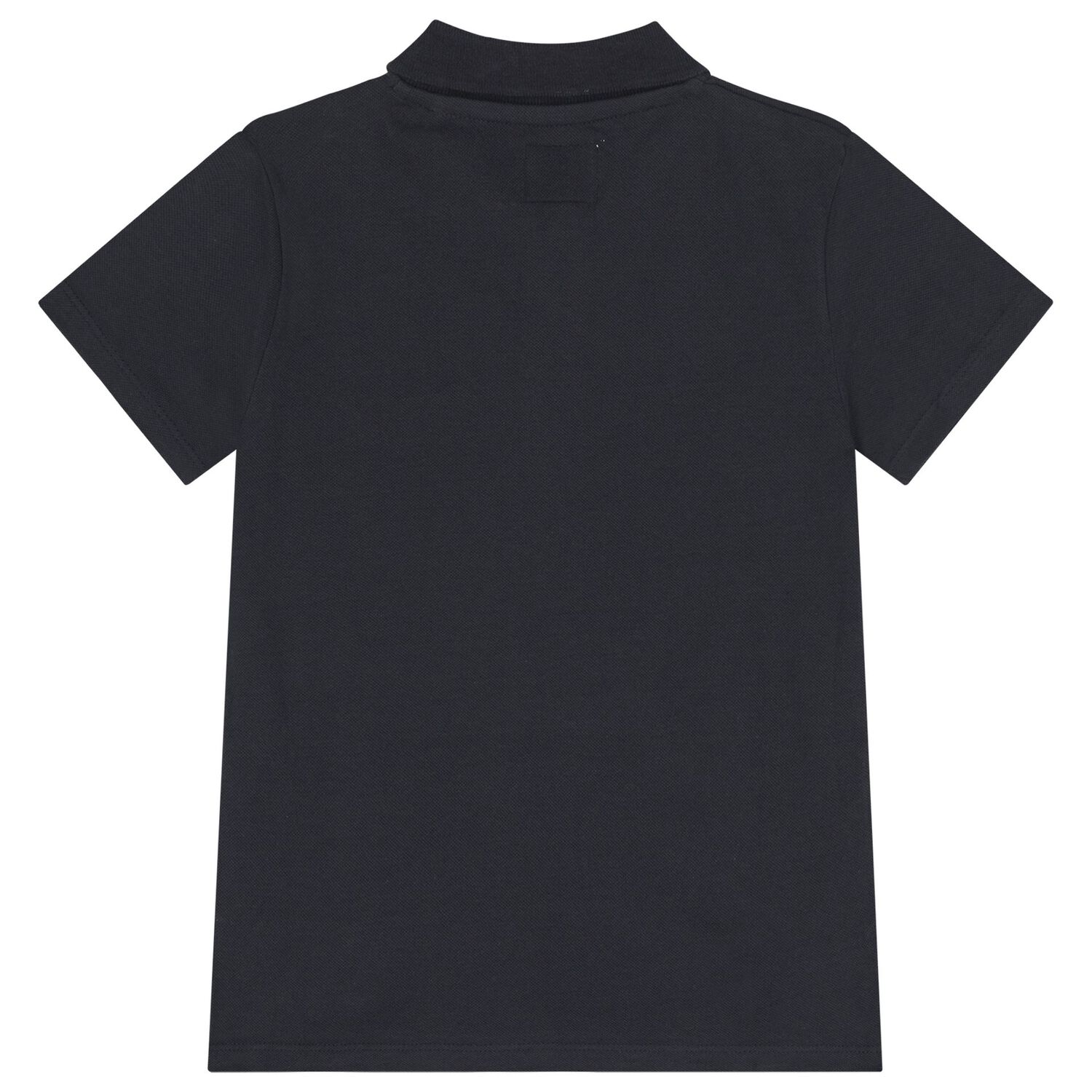 Boys Navy Blue Teddy Bear Logo Polo Shirt, 2, hi-res