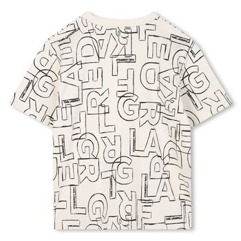 Boys Ivory Logo T-Shirt