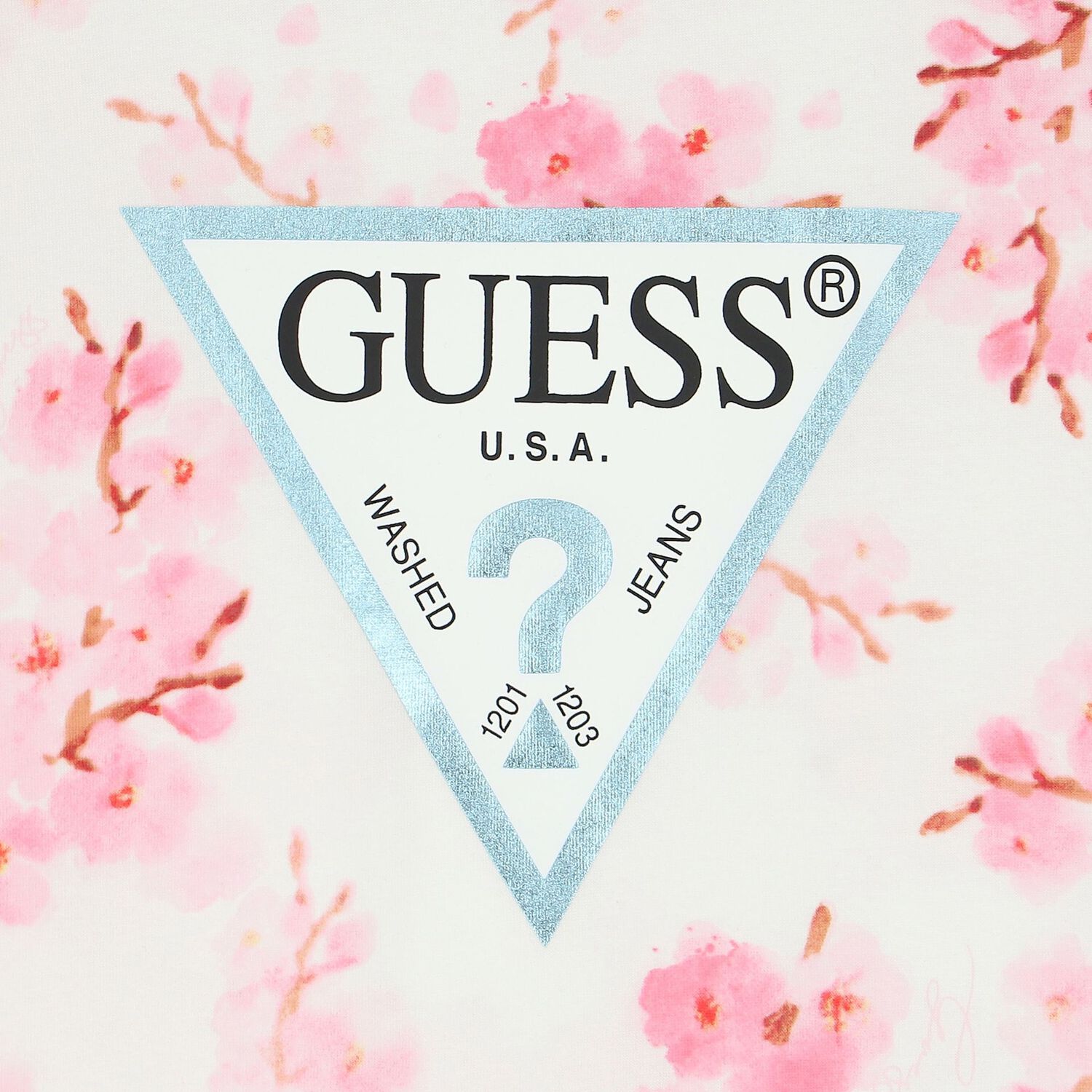 Girls White & Pink Logo T-Shirt, 3, hi-res image number null