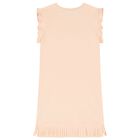 Girls Pink Logo Dress, 1, hi-res