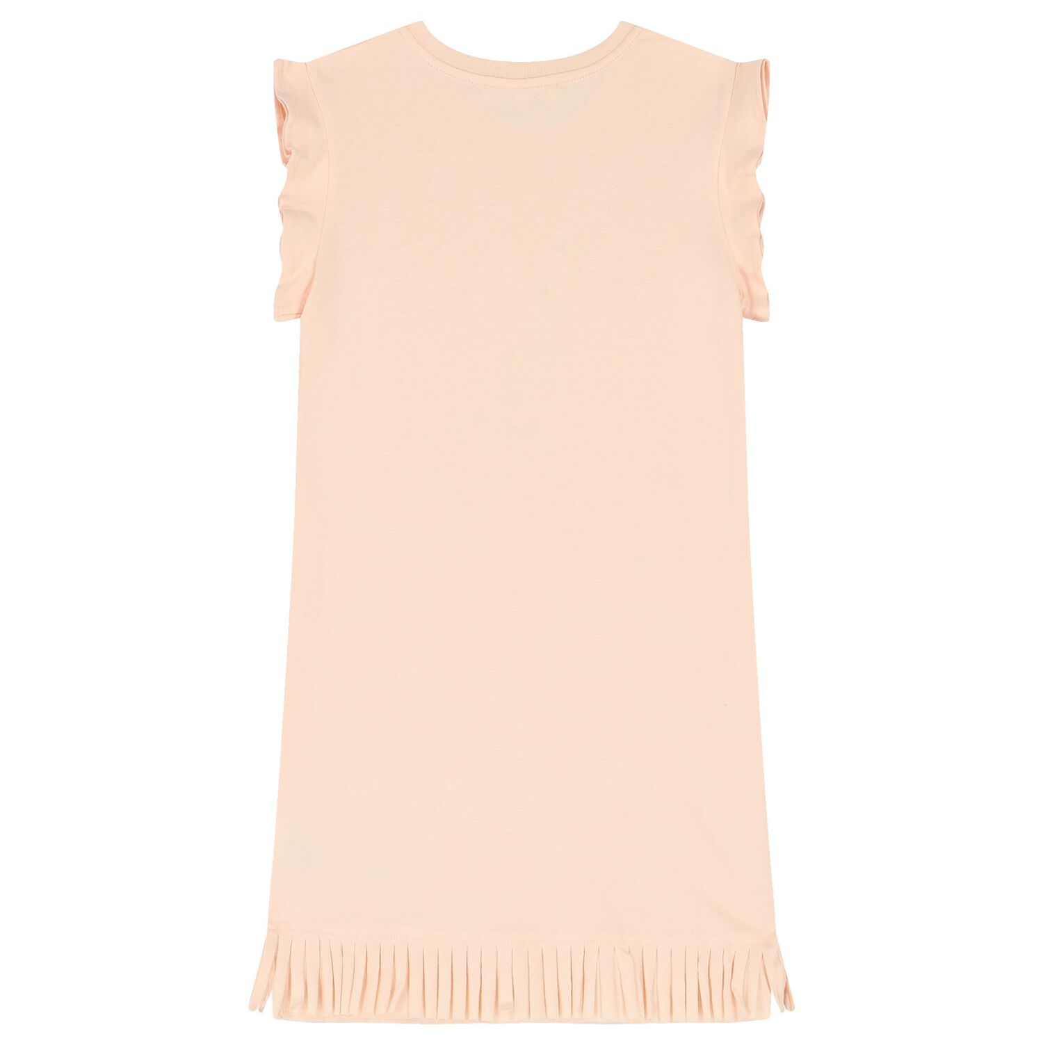 Girls Pink Logo Dress, 1, hi-res