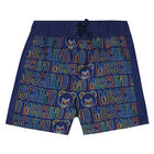 Boys Navy Logo Swim Shorts, 1, hi-res