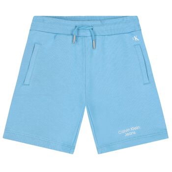 Boys Blue Logo Shorts