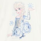 Girls Ivory Disney Logo Dress, 1, hi-res