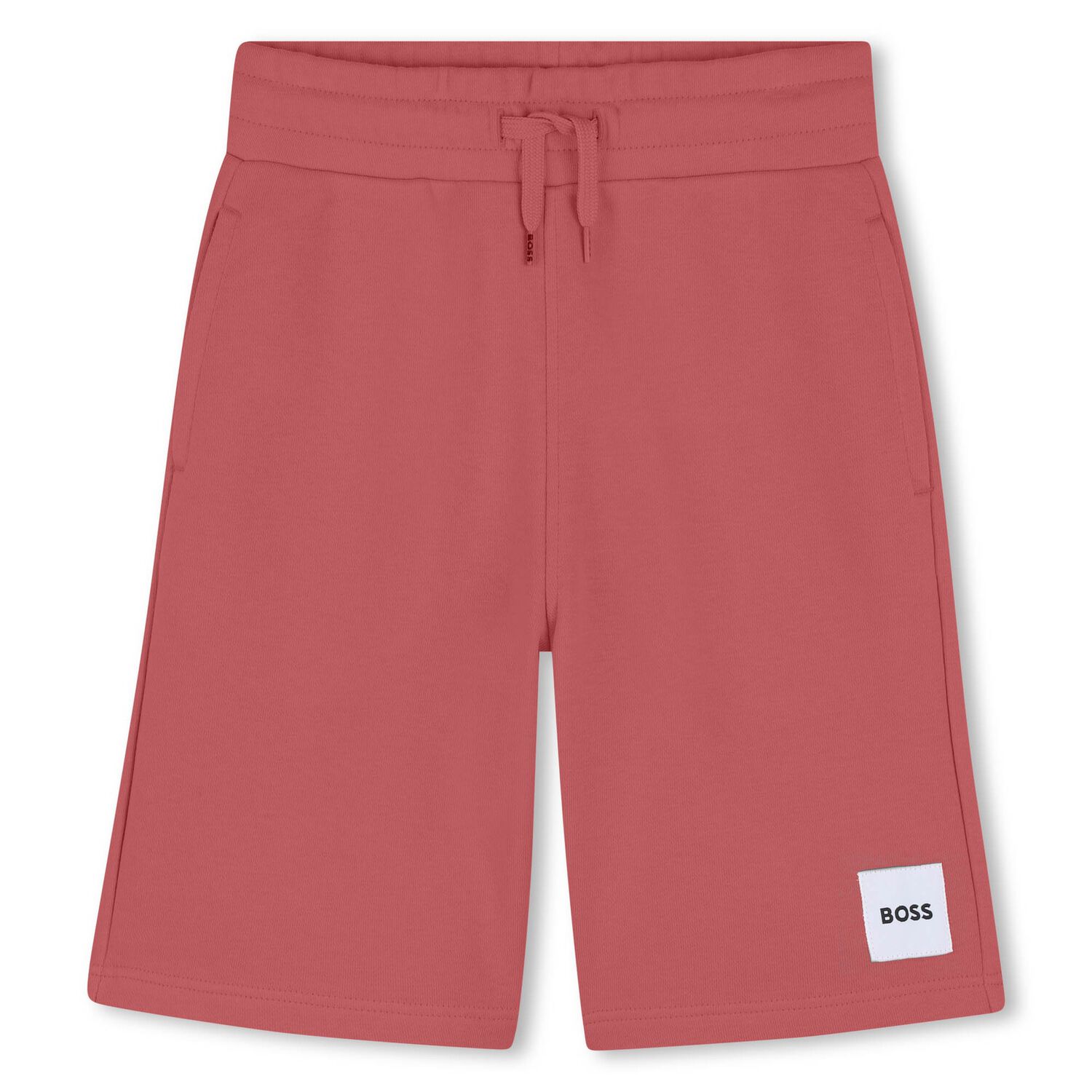 Boys Red Logo Shorts, 4, hi-res