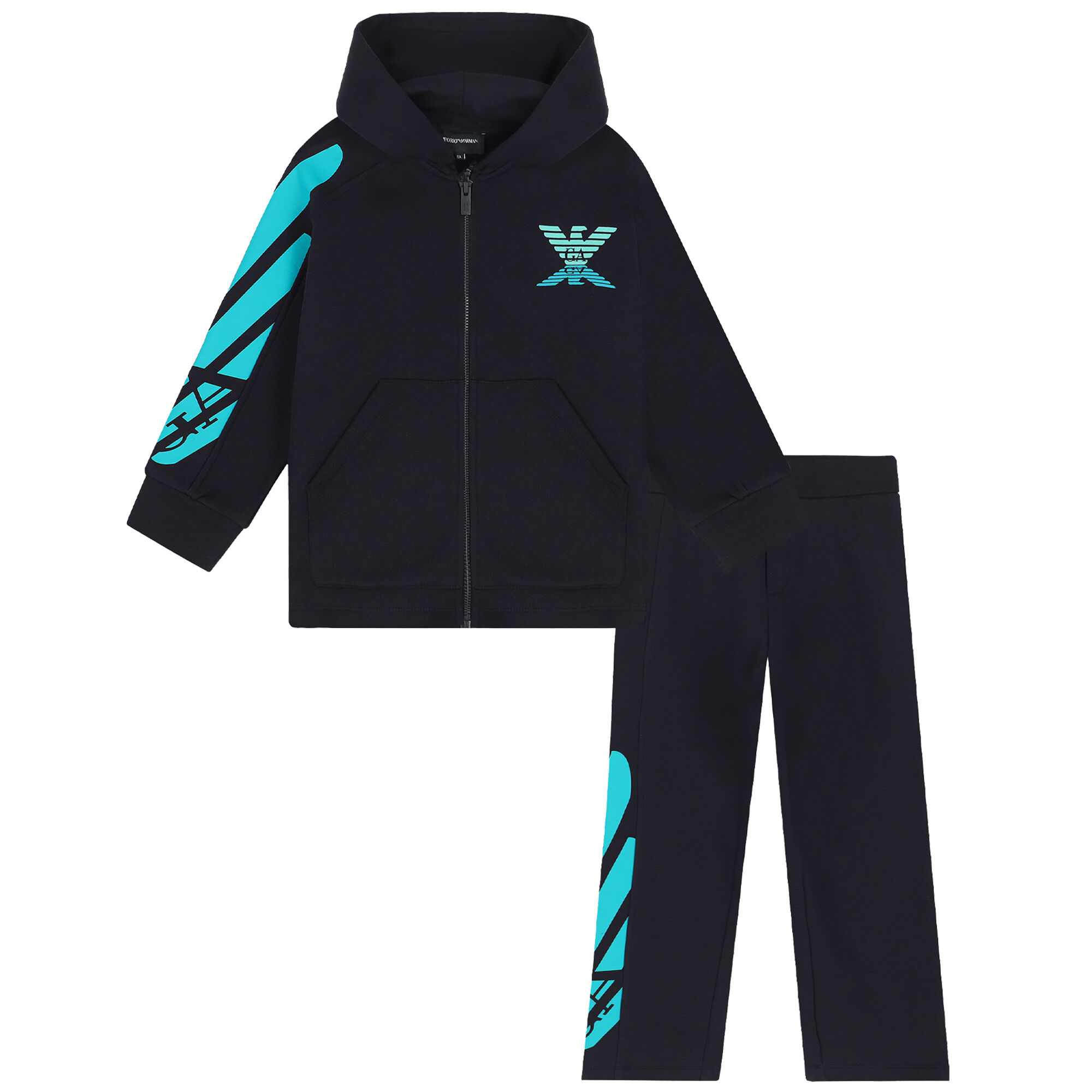 Emporio armani junior sales tracksuit