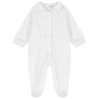 White Pom Pom Babygrow Gift Set, 2, hi-res