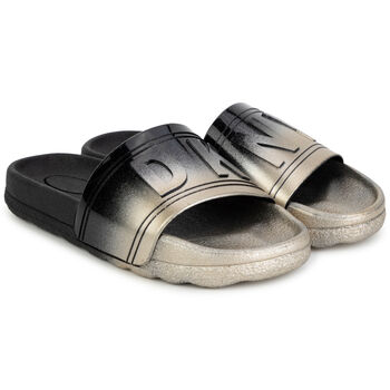 Girls Black & Gold Logo Sliders