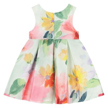 Younger Girls Multi-Coloured Floral Dress