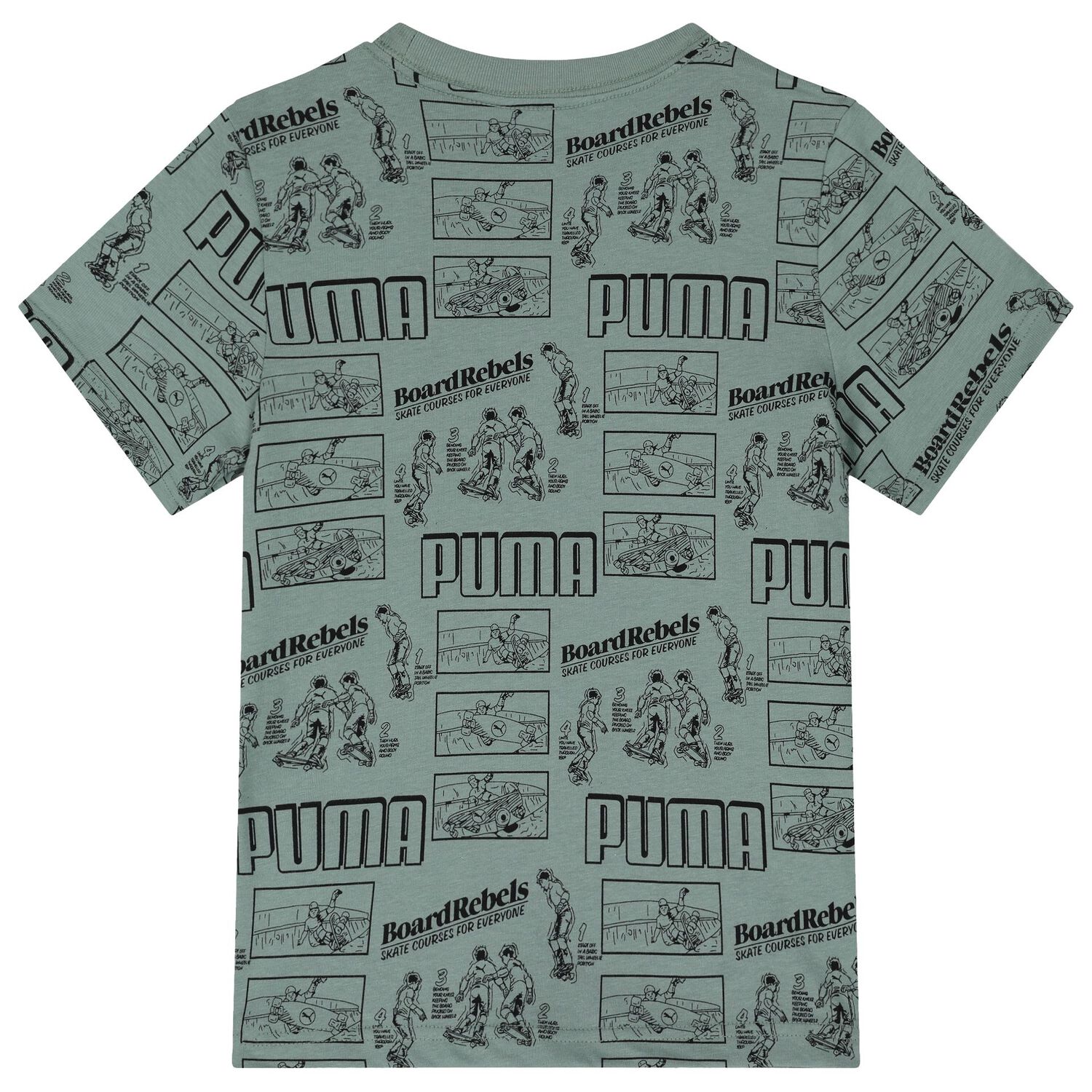 Boys Green Logo T-Shirt, 2, hi-res image number null